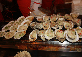 Austern & Muschlen in der Garküche Peking