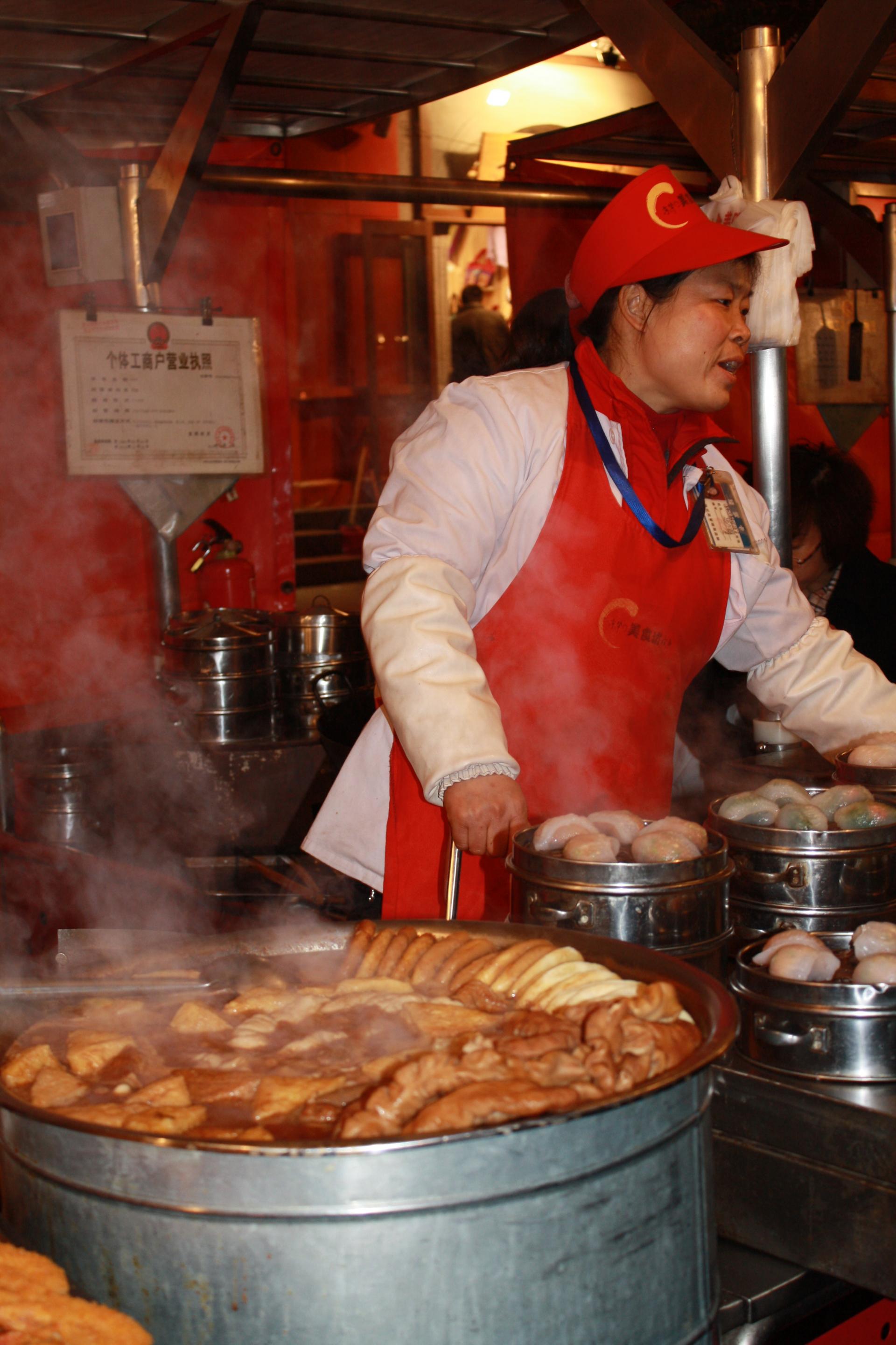 Dumplings in der Garküche Peking Dumplings in der Garküche Peking