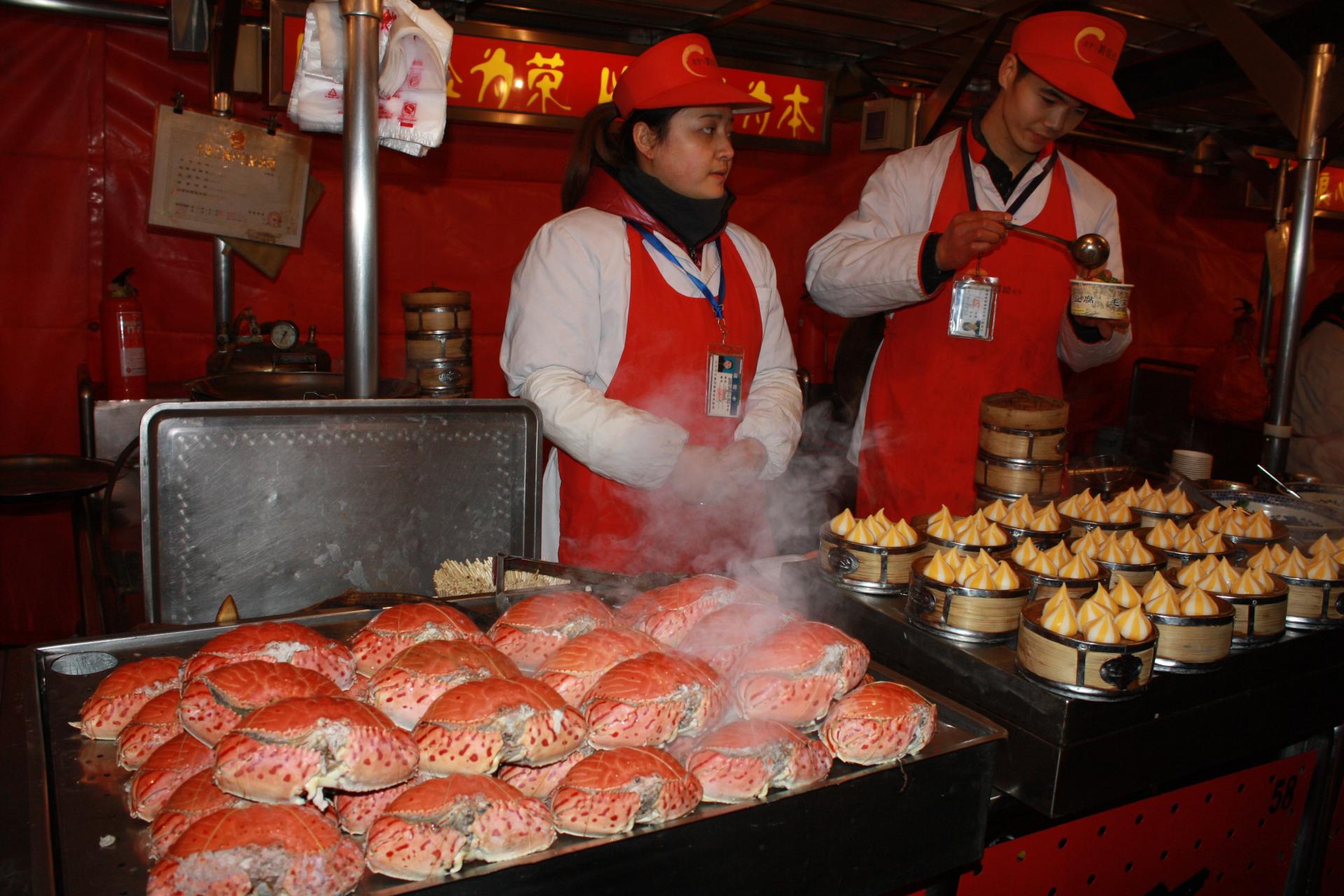 Sznee in der Garküche Peking