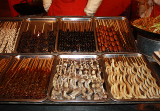 Insekten in der Garküche Peking Insekten & Co. in der Garküche Peking